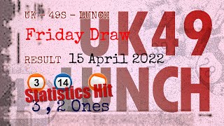 UK49s LUNCH | Math teacher tell you winning numbers of Apr 15