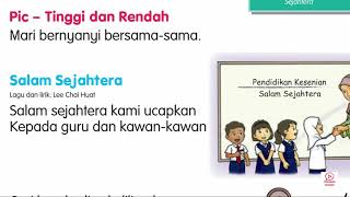 Salam  Sejahtera - Lagu Pendidikan Kesenian Tahun 1