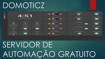 DOMOTICS Servidor de automação Gratuito  DOMOTICZ. #ARDUINO #ESP32  -