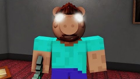 ROBLOX PIGGY MINECRAFT STEVE JUMPSCARE