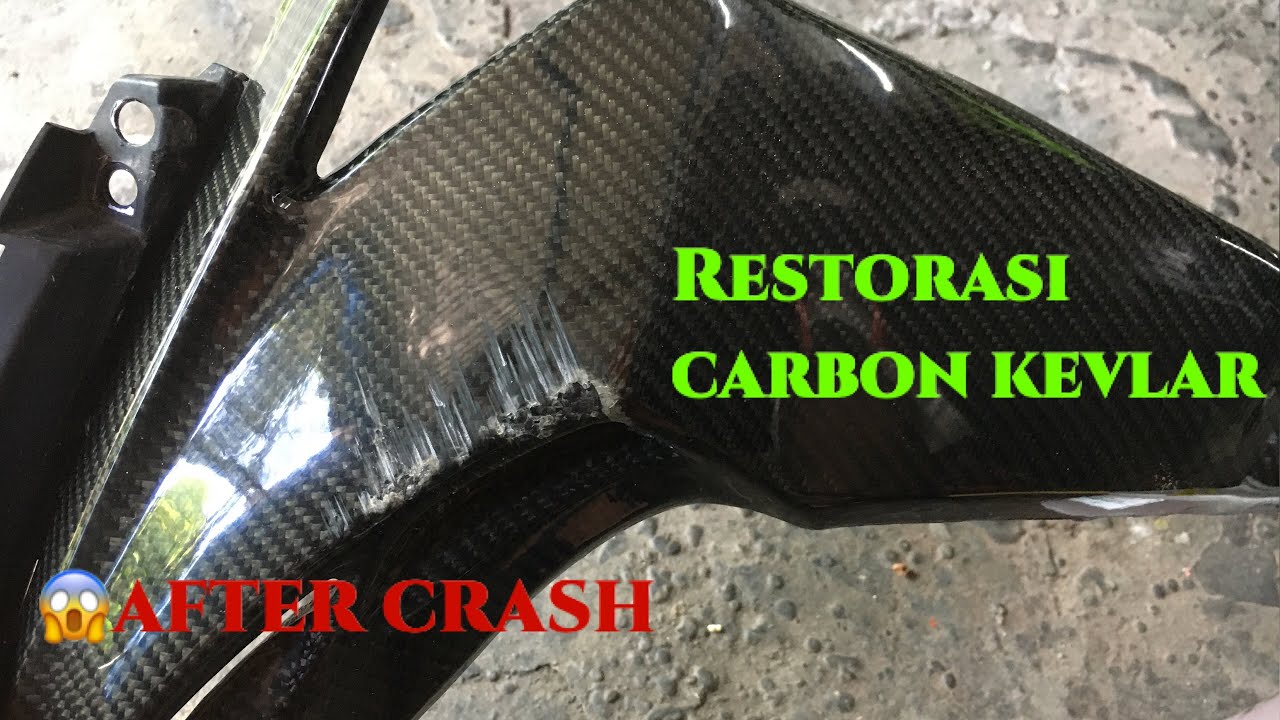 [TUTORIAL] resin rusak serat kevlar aman gini cara restorasi carbon