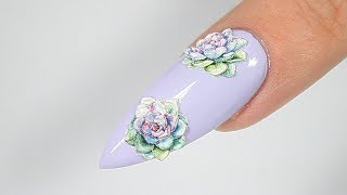 3D SUCCULENT STILETTO NAIL TUTORIAL