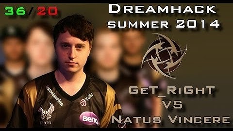 CS:GO POV - NiP GeT_RiGhT vs Natus Vincere - Train - Final DreamHack Summer 2014
