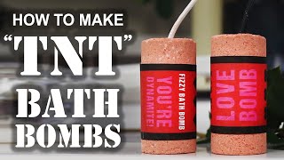 How To Make A 'TNT' BATH BOMB