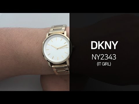 DKNY NY2343 잇걸 메탈시계 리뷰 영상 - 타임메카