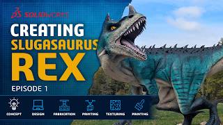 We Built A Giant Dinosaur From Scratch Slugasaurus Rex Ep. 1