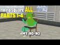 No No square tiktok song ALL PARTS 1-4 / "This is my No no square" Song all parts