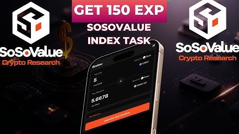 SoSoValue: How To Perform The 150 Exp Task On SoSoValue Airdrop Season 2