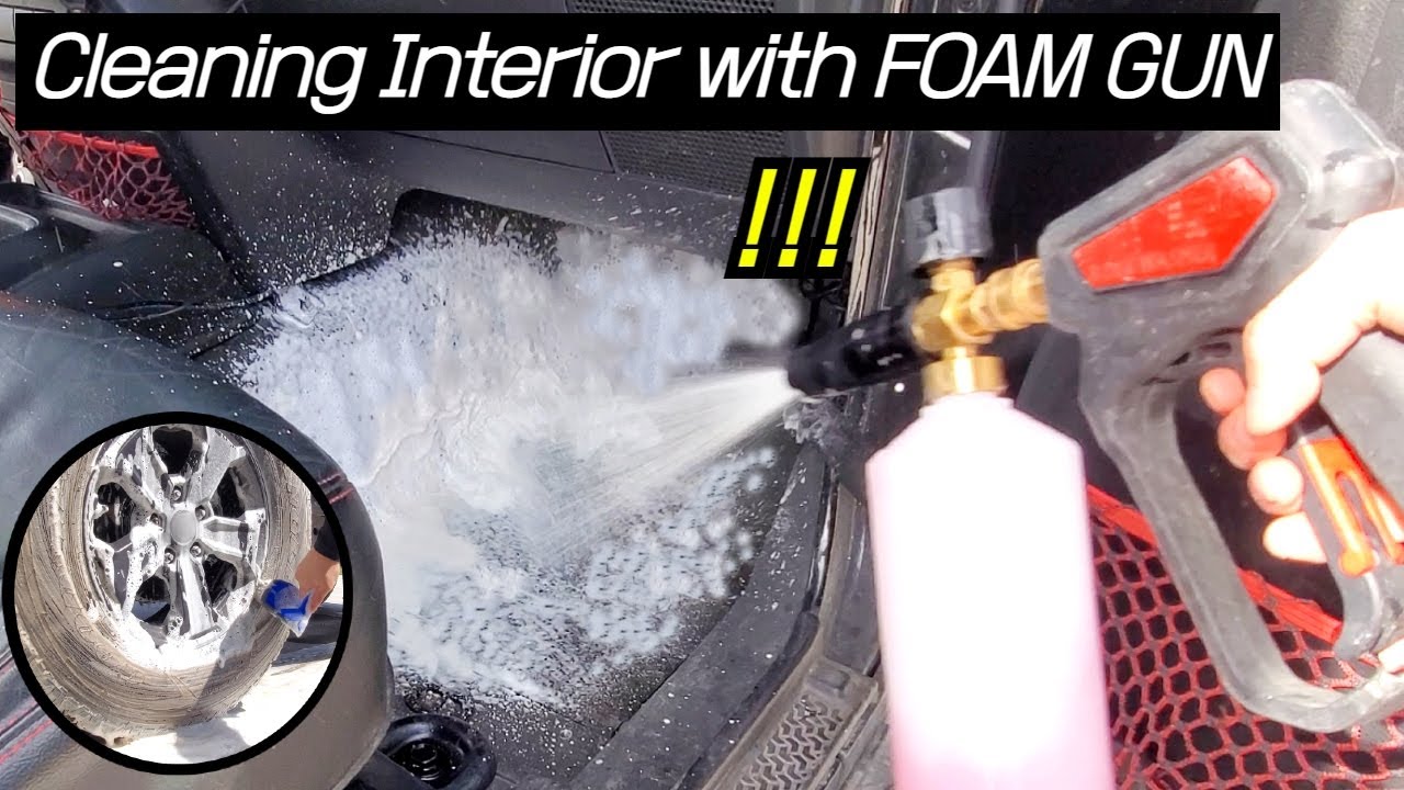 How to Use a Foam Gun or Foam Cannon for Car Washing – Quik Tips 