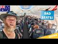 Qantas Boeing 737-800 Economy Class Review - Terrible Legroom, Pitch and Seat Width