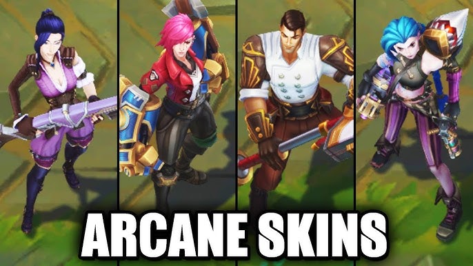 Arcane Jinx Skin Spotlight - League of Legends 