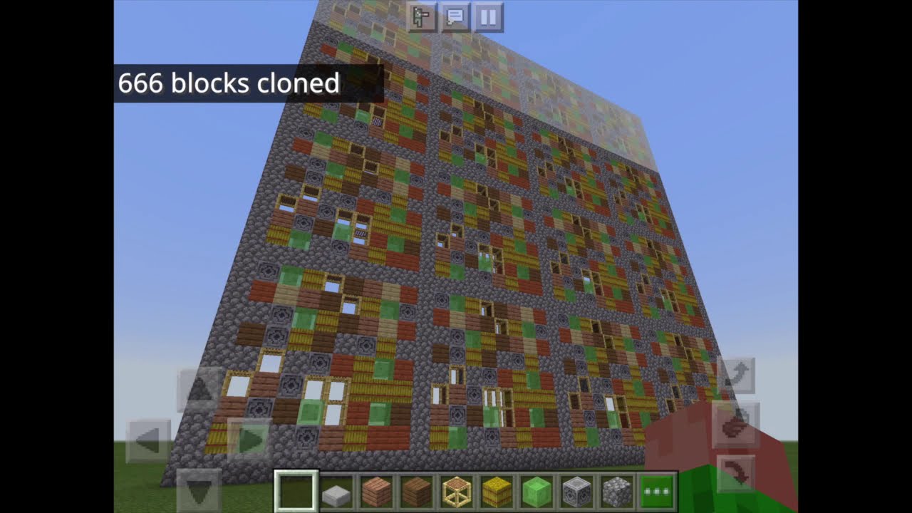 Copy Blocks in Minecraft - YouTube