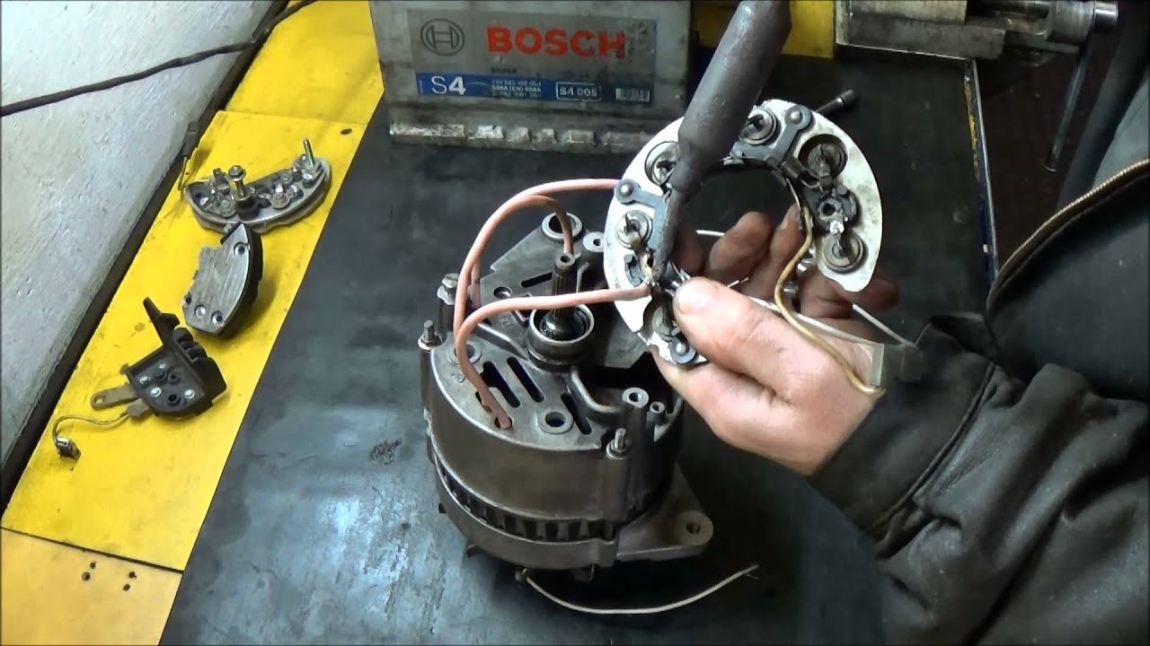 ⚠️ неисправность генератора статор - YouTube