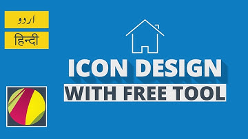How to Draw Home icon in Gravit Designer - [Urdu/Hindi]