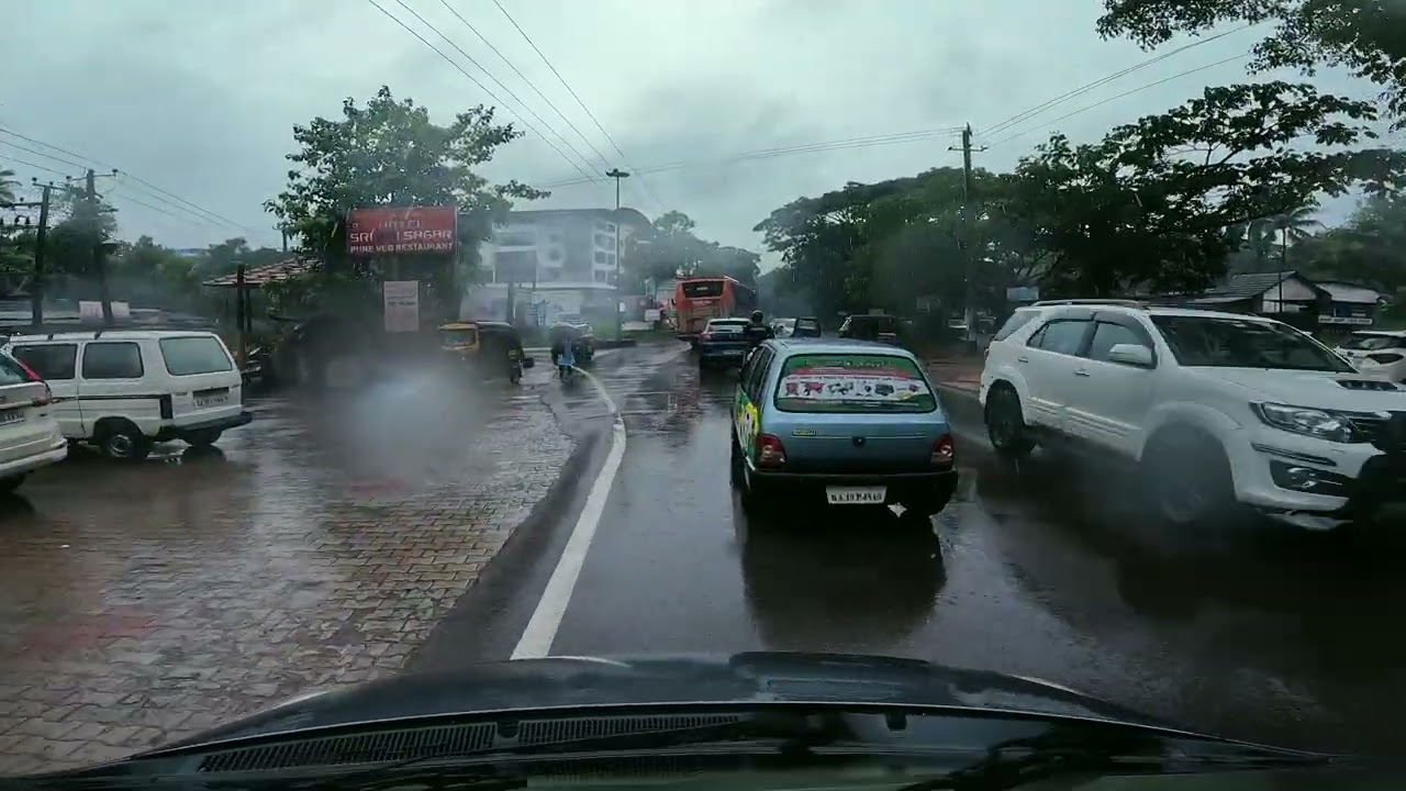 Moodbidri | Alangar | Kadalakere | Rainy Season 🌧 | 4k Video 2022