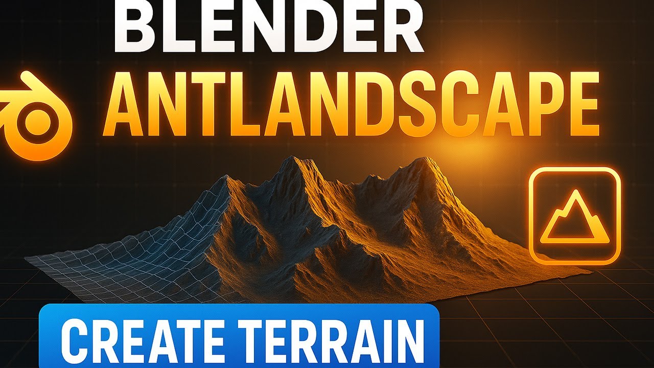 Blender AntLandscape Tutorial | Creating Terrain for Beginners - YouTube