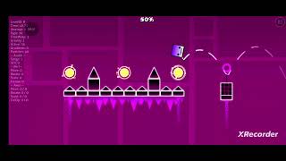 Playing geometry dash levels Beating Time Machine video (:0)