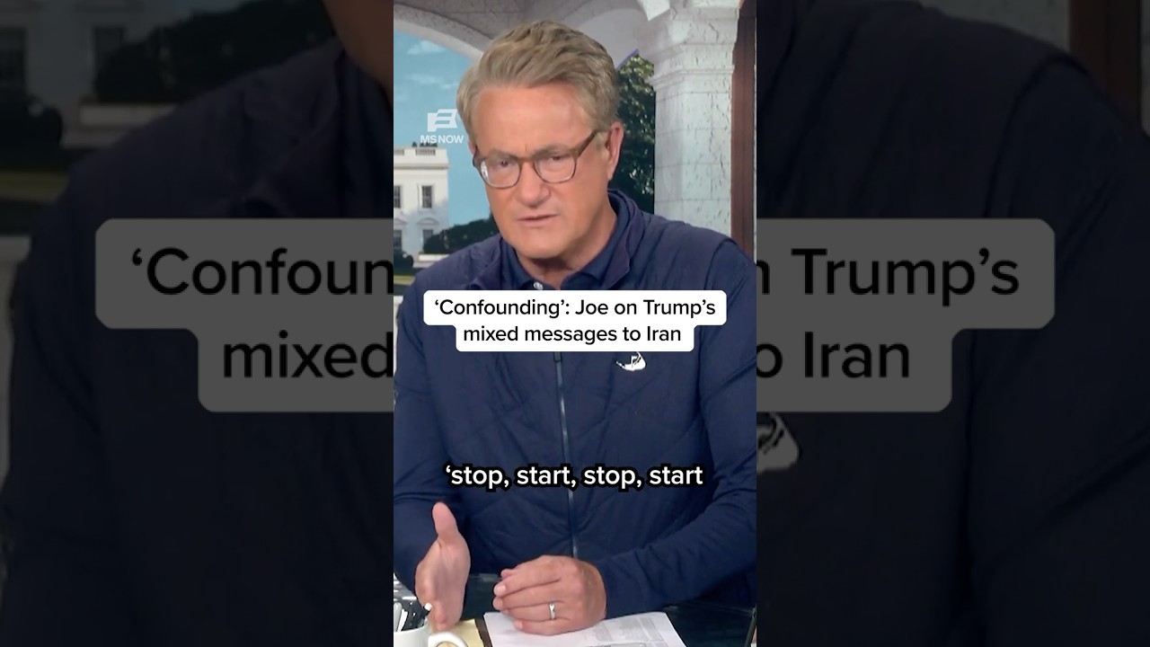 ‘Confounding’: Joe on Trump’s mixed messages to Iran