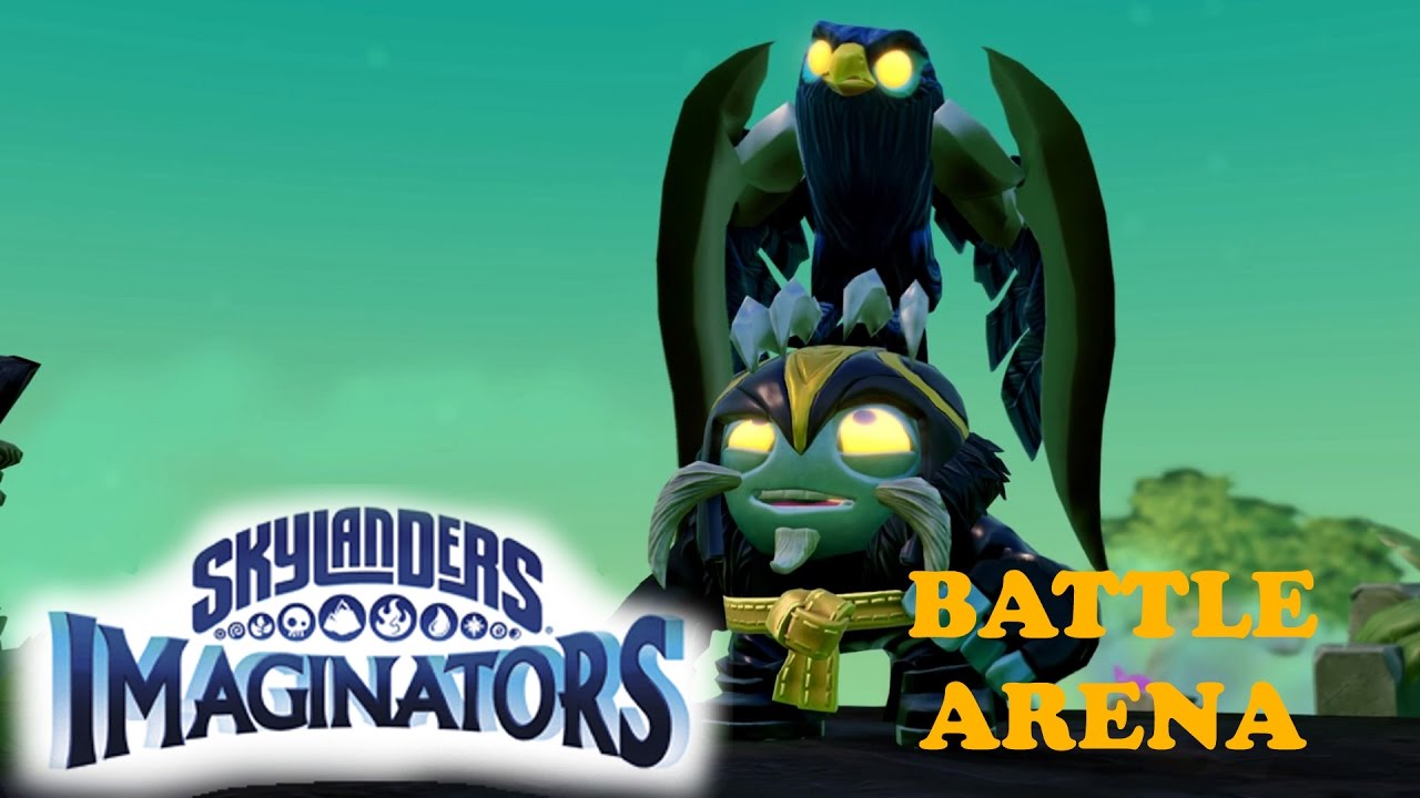 Skylanders Imaginators - Battle Arena (Air Strike Gameplay)