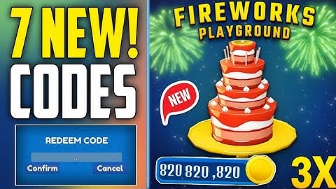 UPD! NEW✅FIREWORKS PLAYGROUND ROBLOX CODES 2025 - FIREWORKS PLAYGROUND CODES