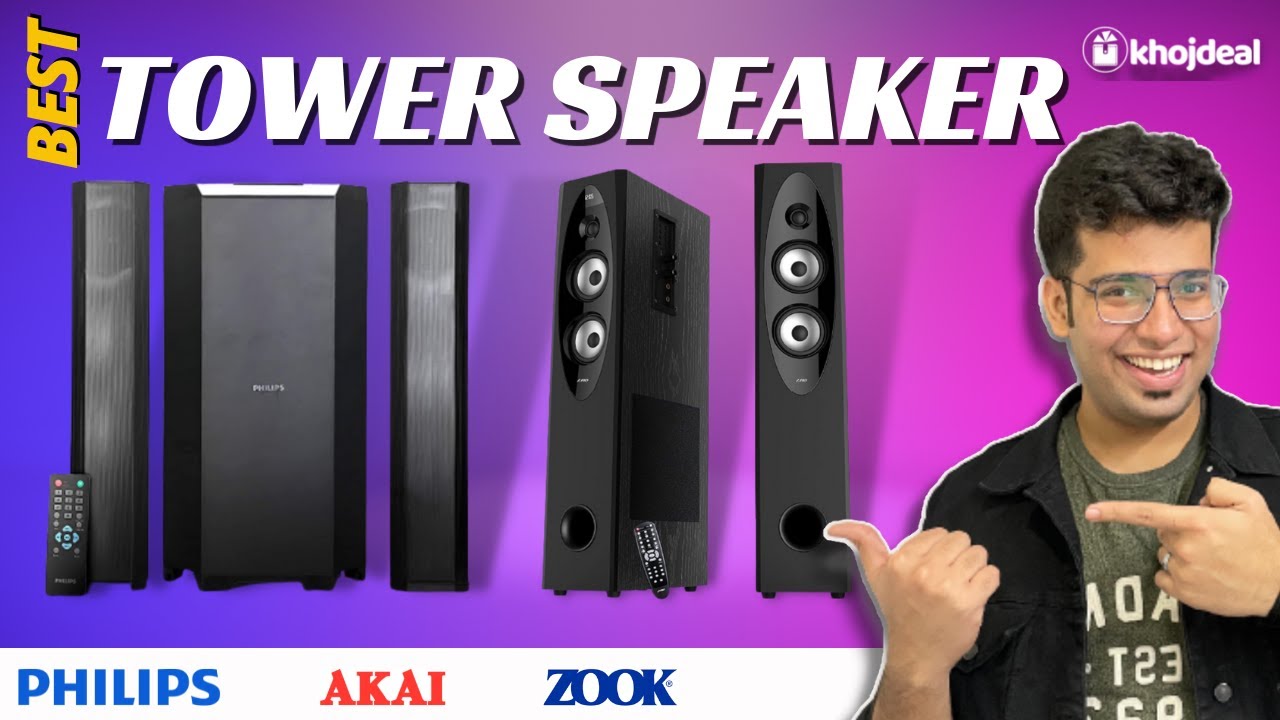 Best Tower Speakers In India 2022 🔥Tower Speaker 🔥 Top 5 Tower Speakers