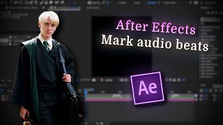 How to mark audio beats | After Effects Basics