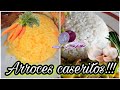 DOS ARROCES FÁCILES Y DELICIOSOS PARA ACOMPAÑAR TUS ALMUERZOS!