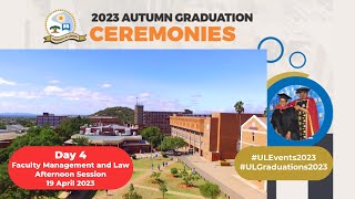 University of Limpopo Autumn Graduation Ceremony | Day 4, Afternoon Session | 19 April 2023