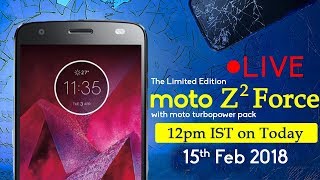 🔴 Live: Moto Z2 Force with Moto TurboPower Mod | Limited Edition | Launch Event screenshot 1