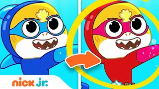 Spot the Difference w/ Baby Shark's Big Show & More Games! 🧐 | Nick Jr.