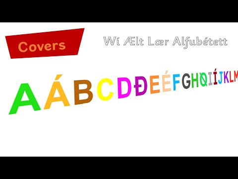 Wí Ælt Lær Alfubétett — Mannabish cover of Öyrənirik Əlifba (Mannska)