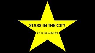 Video thumbnail of "Stars in the City- Old Dominion Lyrics"