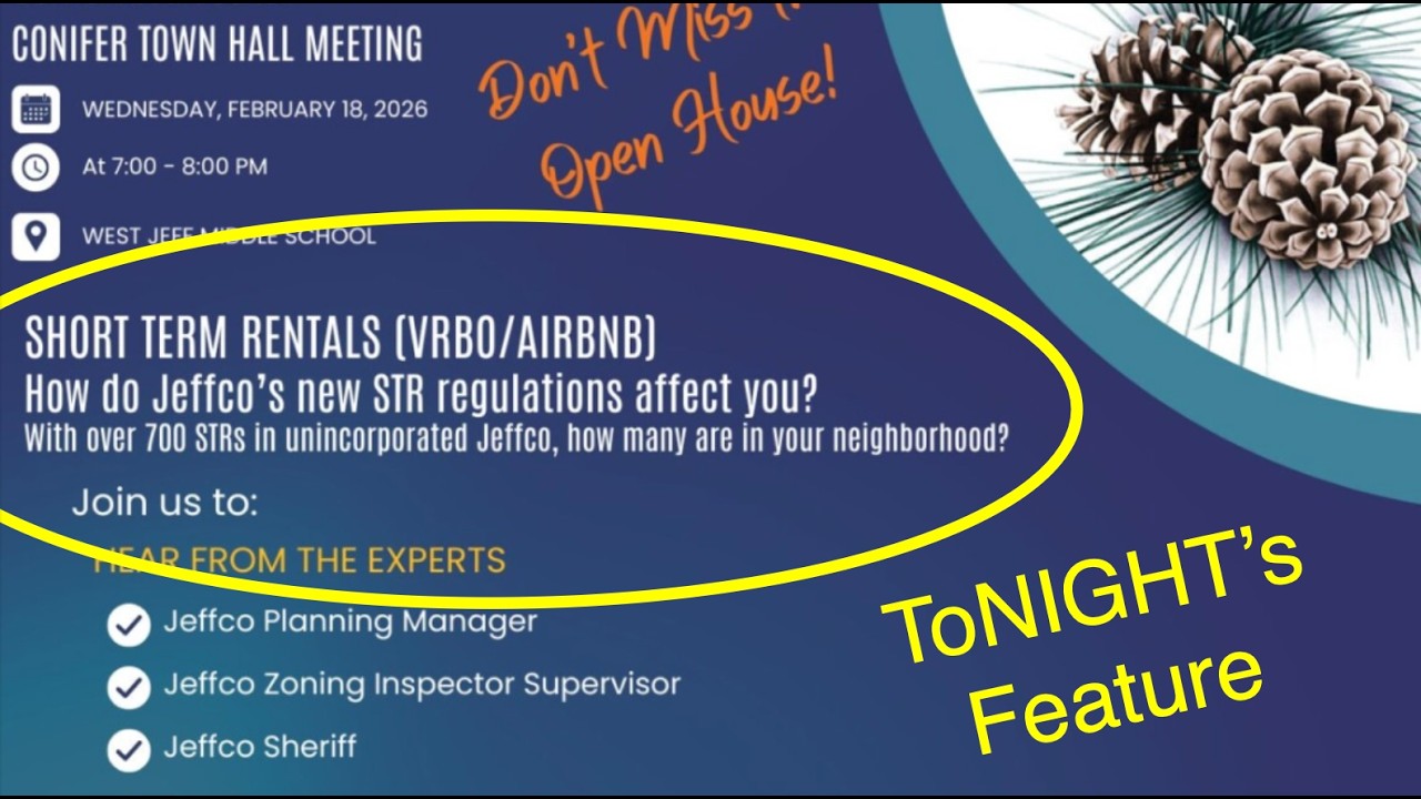 Conifer Town Hall - February 18, 2026