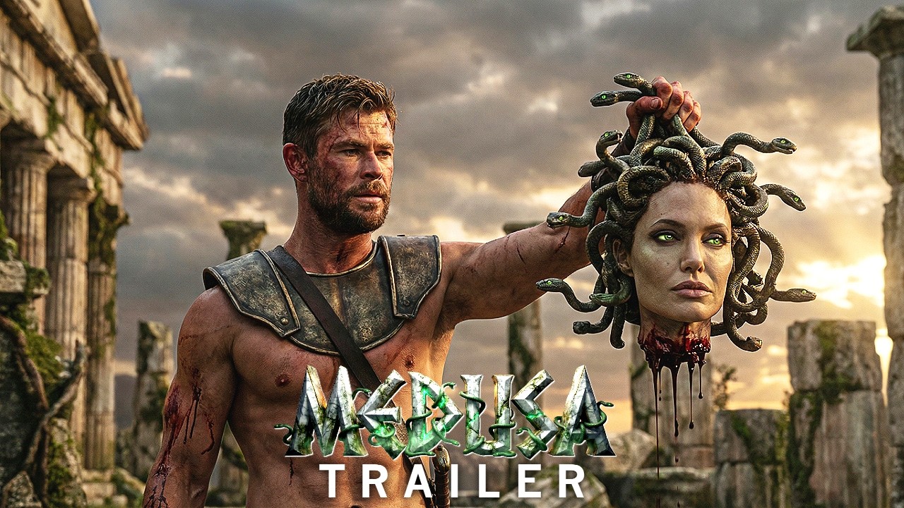 «Медуза» (2026) Первый трейлер — Анджелина Джоли, Крис Хемсворт, Киану Ривз | Концептуальный трейлер