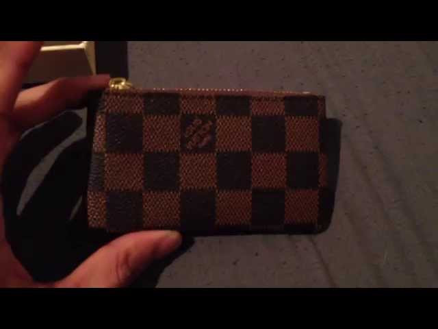 Louis Vuitton Ebene Coin Pouch / Aliexpress Unboxing #1 