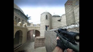 CS:S | AWP Unscope Double Kill
