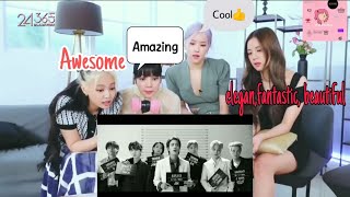 BLACKPINK reaction BTS BUTTER MV #bts #blackpink #butter