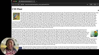 Week 6 : Lesson 2 - CSS Float and Clear Properties on Images