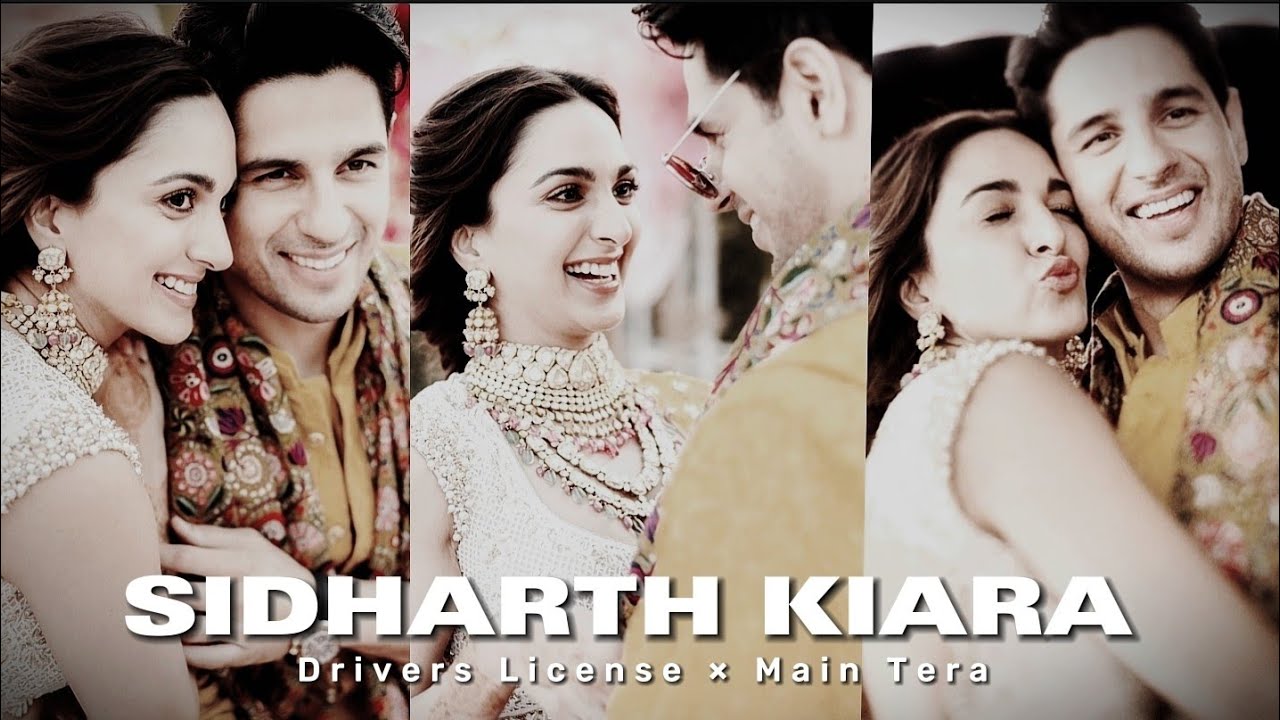Drivers License X Main Tera Sid Kiara Marriage 💗🥺l Sidharth and Kiara
