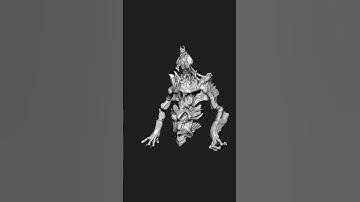com4_0143 |  Zbrush Timelapse | #zbrush  #3dmodeling #3d #character  #creature #shorts