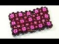 Easy tricks of beaded purse/ beaded coin purse for beginners/ beaded bag with English tutorial