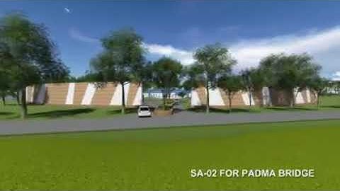 Padma Bridge Project,Service Area-2 at Shariatpur.