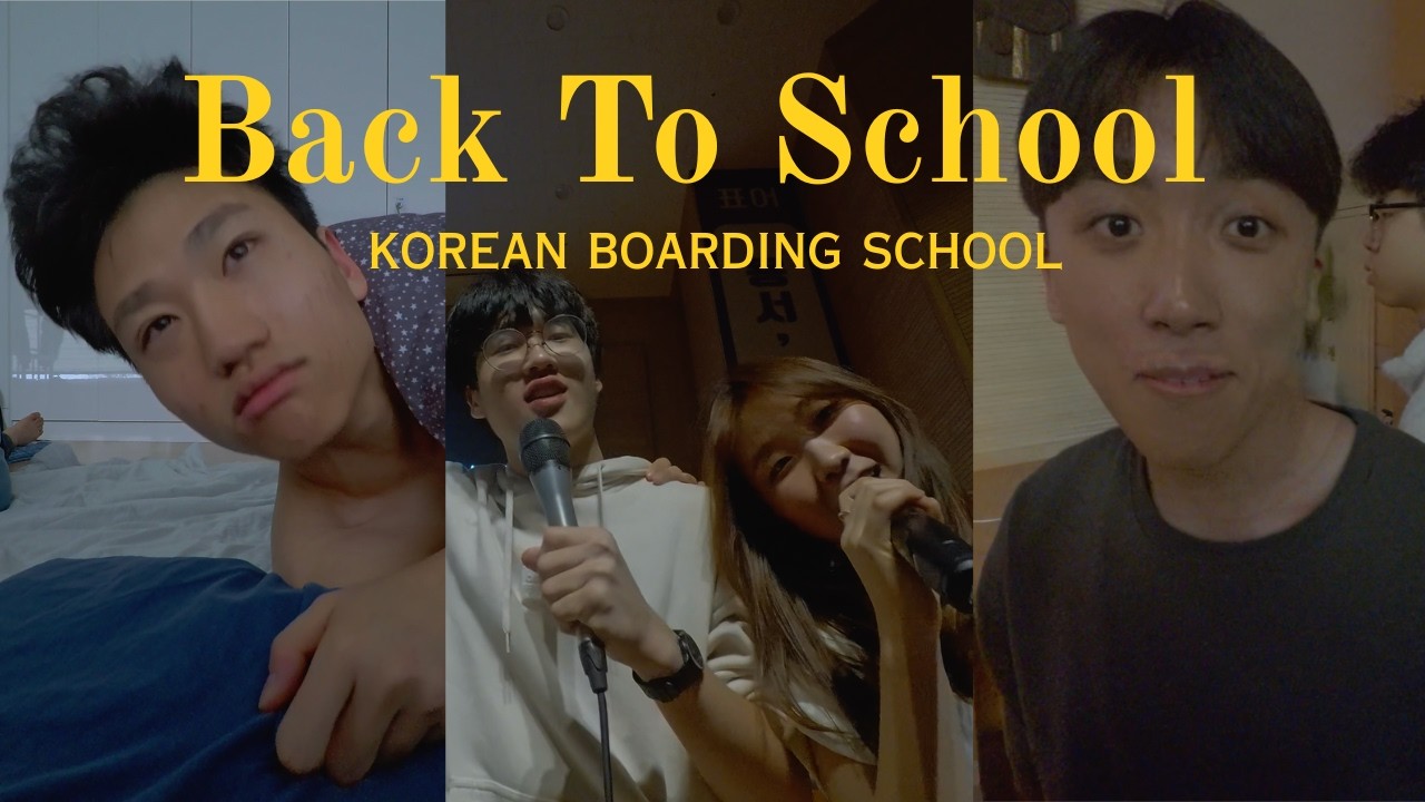 ep.1 Back to school korean boarding school