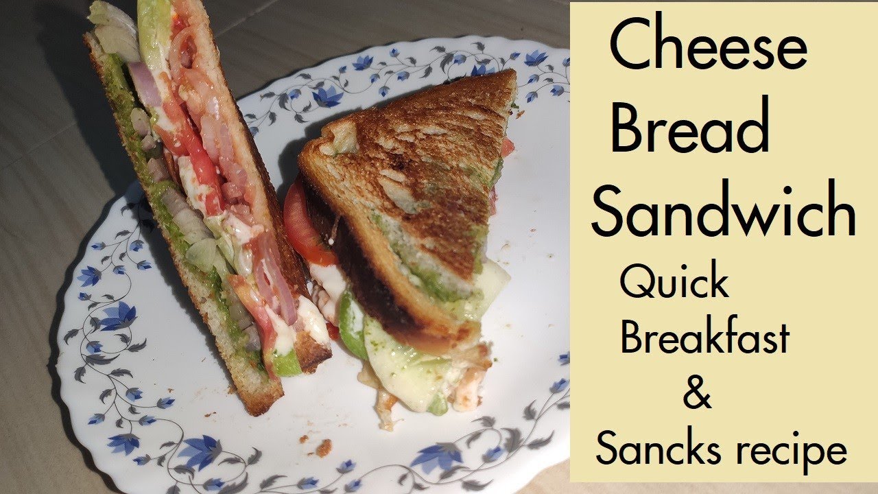 Cheese Bread Sandwich Cheesy vegetables Bread Sandwich recipe Bread
