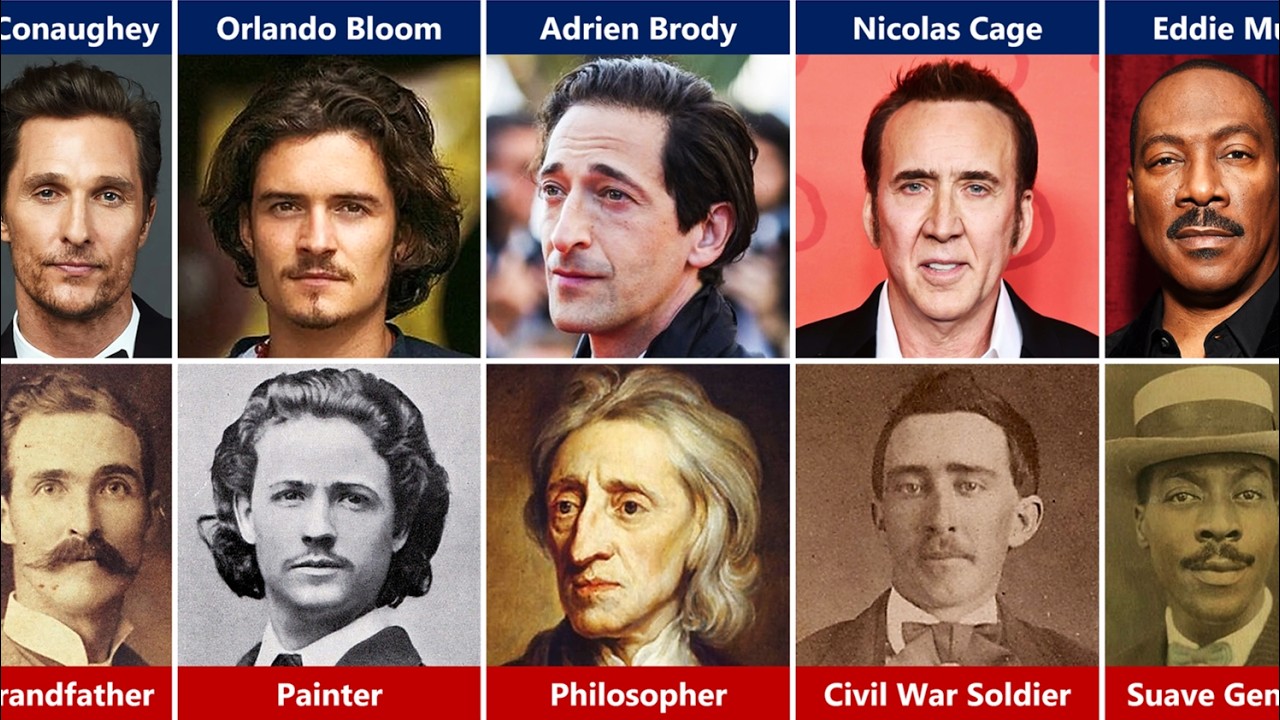 You Won’t Believe These Celebrities Look Exactly Like People From History! 🤯