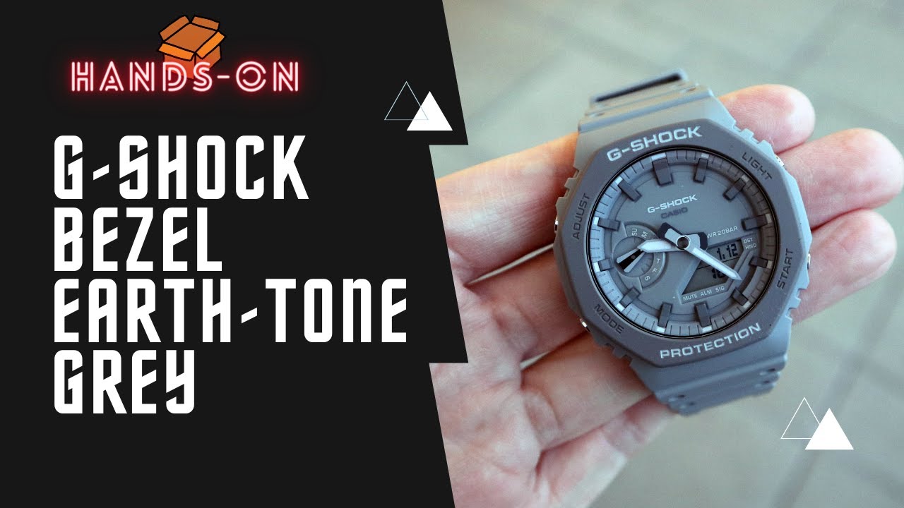 Unboxing 2021 G-Shock Casioak Bezel 