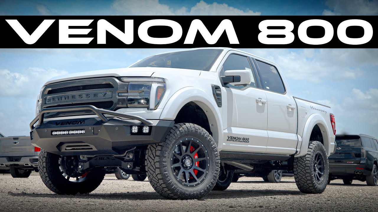 Supercharged Ford F-150 | VENOM 800 by Hennessey | What’s New for 2025?