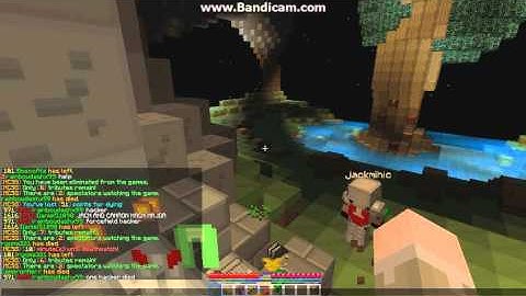 Minecraft MCSG Hacker jackmihic (bad audio)