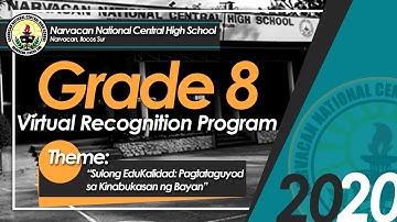 Grade 8 Virtual Recognition Program