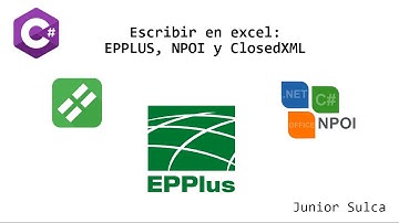 C#: Escribir en Excel - Net 7